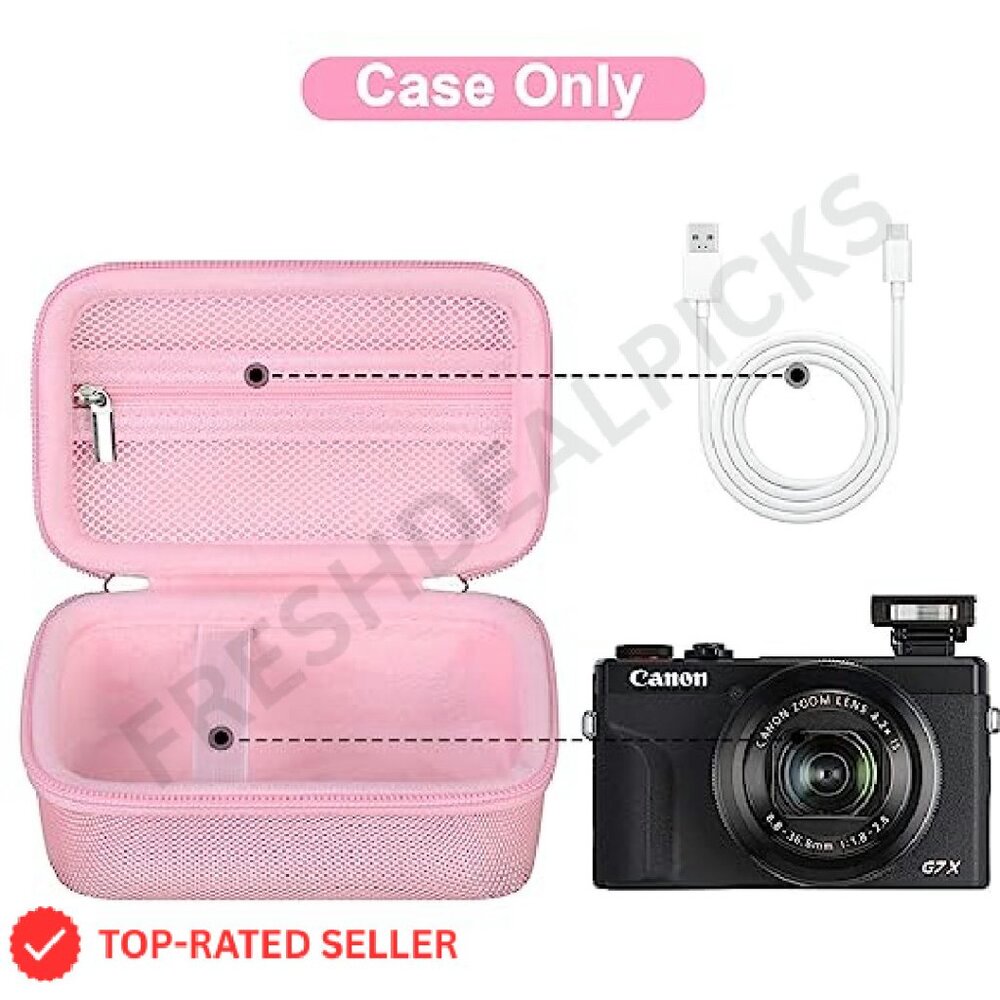 Camera Case Hard Shell Protective Travel Storage … - image 3